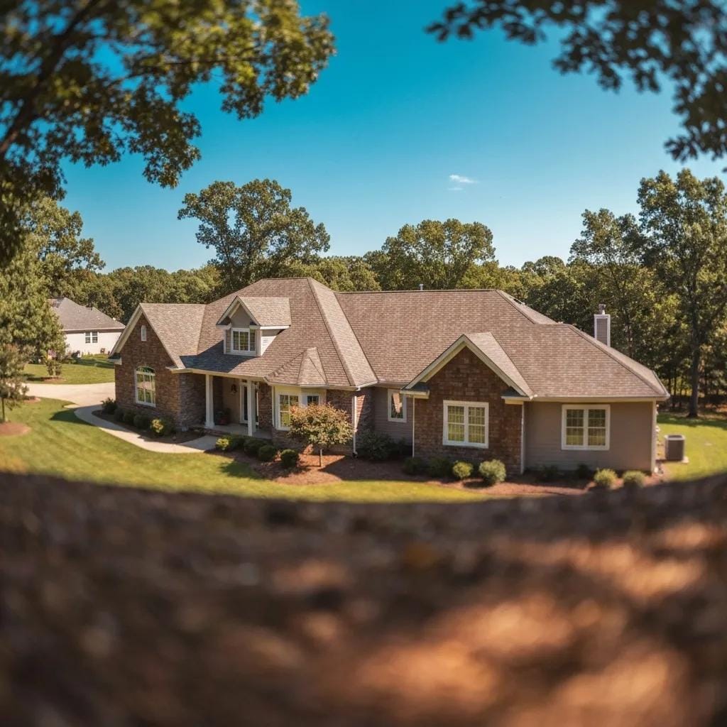 Newly installed roof on a Collegeville home showcasing craftsmanship and durability