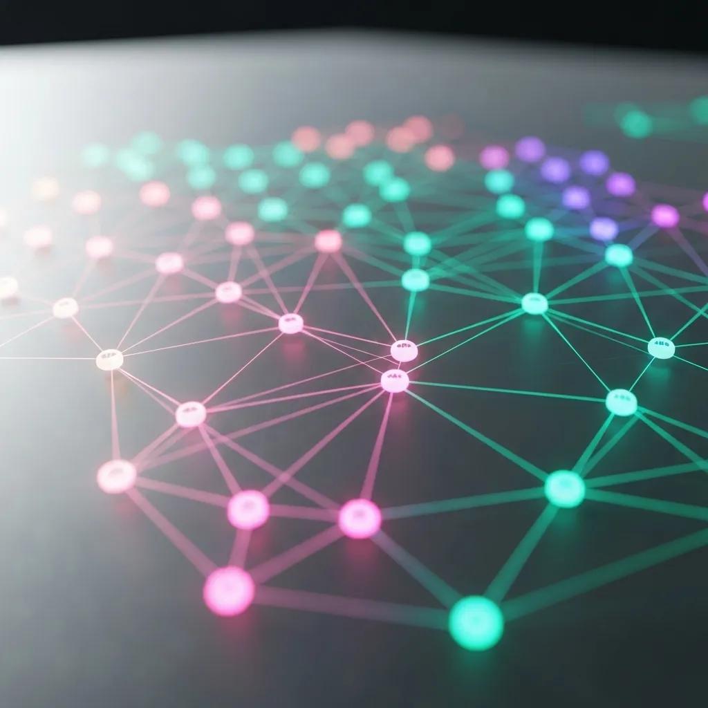 Marketing expert examining search engine results on a laptop, pointing out key features