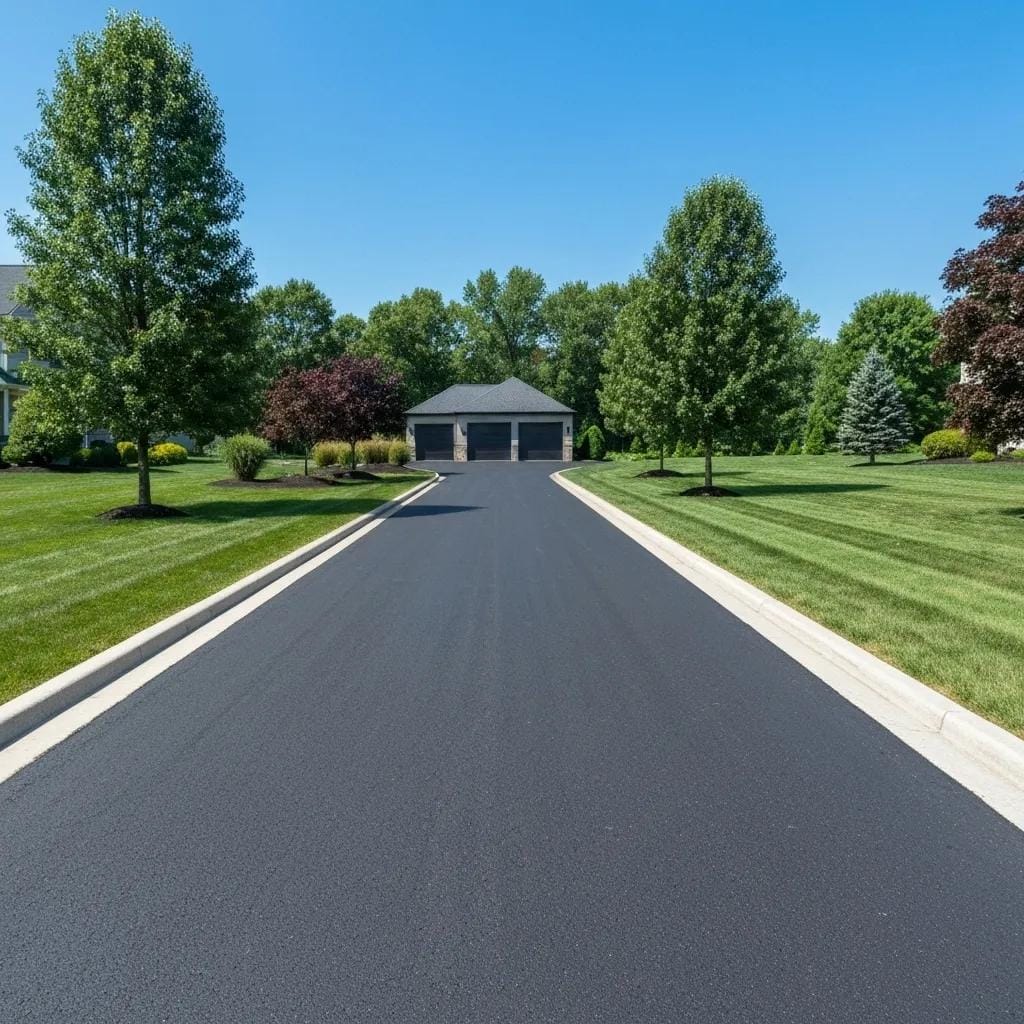 Residential roof in Collegeville showcasing well-maintained asphalt shingles